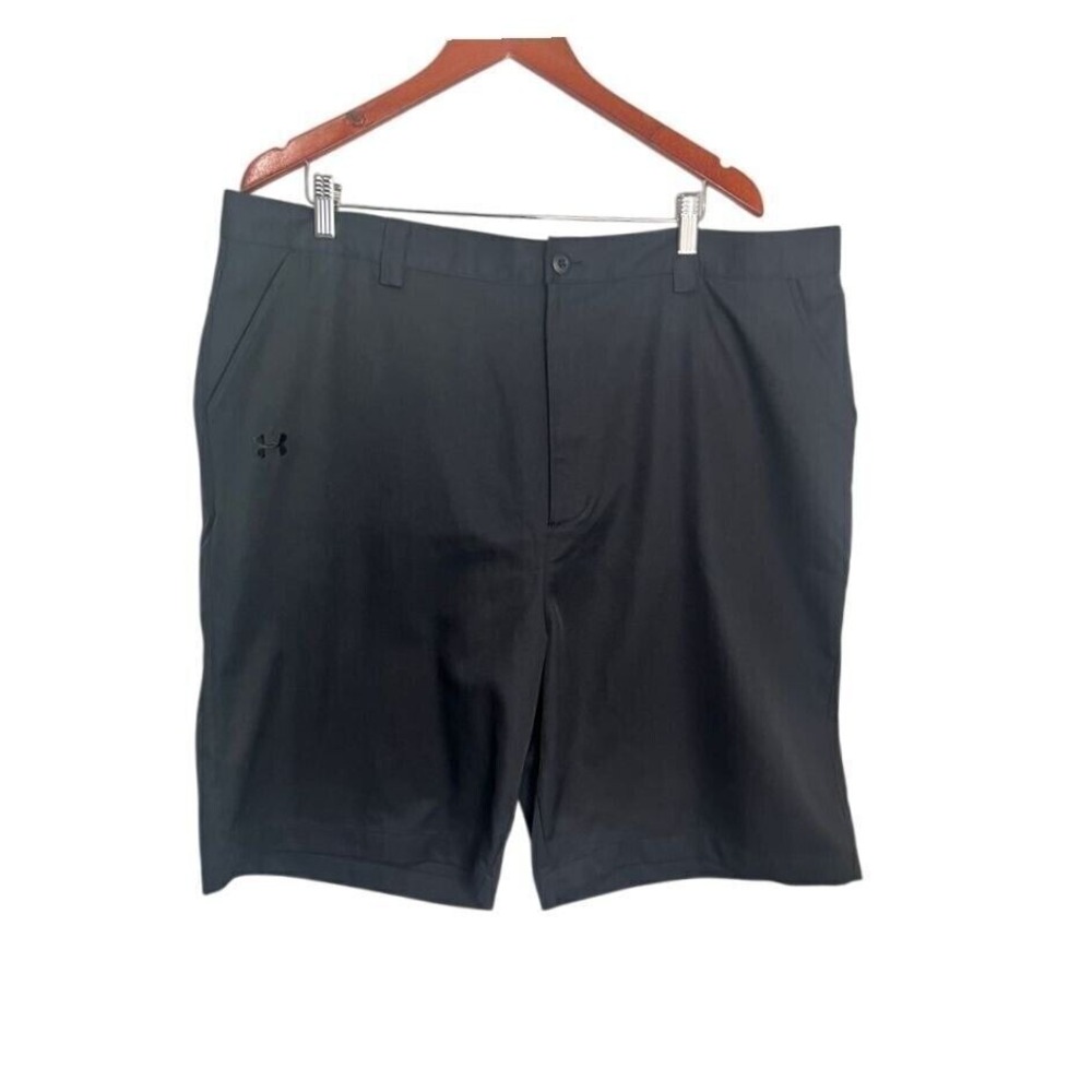 Men's‎ Premium Under Armour Sports Golf Black Shorts Size 42